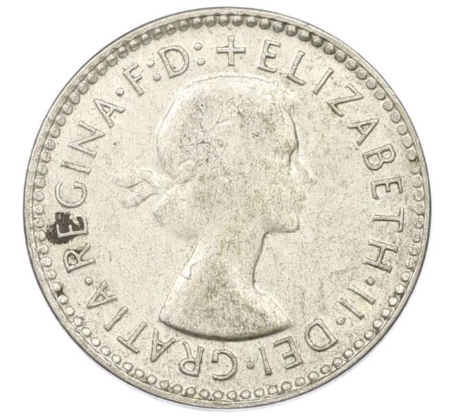 Монета 3 пенса 1958 года Австралия (Артикул: M2-81518) — Фото №2