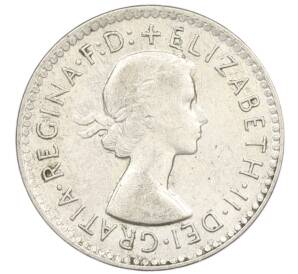 3 пенса 1958 года Австралия — Фото №2