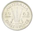 Монета 3 пенса 1963 года Австралия (Артикул: M2-81522) — Фото №1