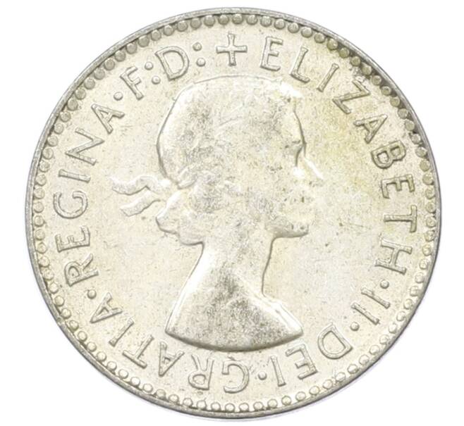 Монета 3 пенса 1963 года Австралия (Артикул: M2-81522) — Фото №2