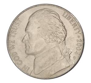 5 центов 2004 года P США «200 лет экспедиции Льюиса и Кларка — Лодка» — Фото №2