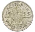 Монета 3 пенса 1955 года Австралия (Артикул: M2-81531) — Фото №1