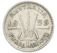 Монета 3 пенса 1955 года Австралия (Артикул: M2-81532) — Фото №1