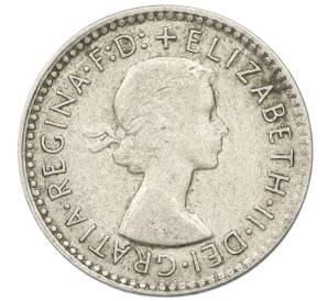 3 пенса 1955 года Австралия