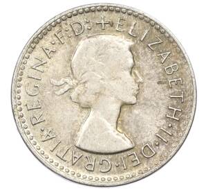 3 пенса 1961 года Австралия — Фото №2