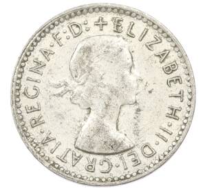 3 пенса 1956 года Австралия — Фото №2