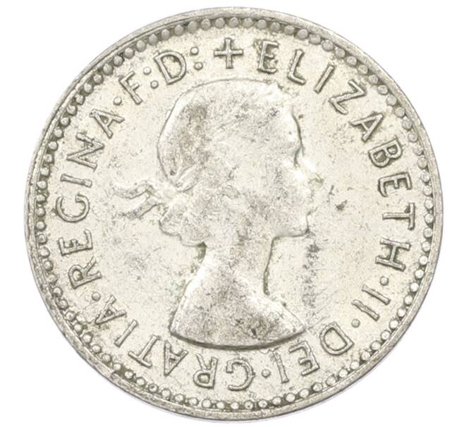 Монета 3 пенса 1956 года Австралия (Артикул: M2-81538) — Фото №2