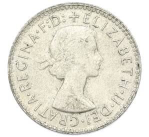 3 пенса 1964 года Австралия — Фото №2