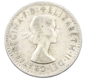 3 пенса 1958 года Австралия — Фото №2