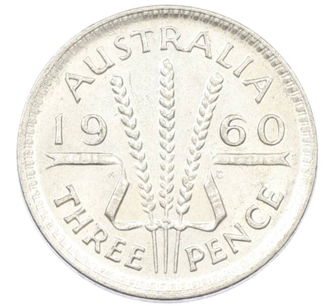 Монета 3 пенса 1960 года Австралия (Артикул: M2-81547) — Фото №1