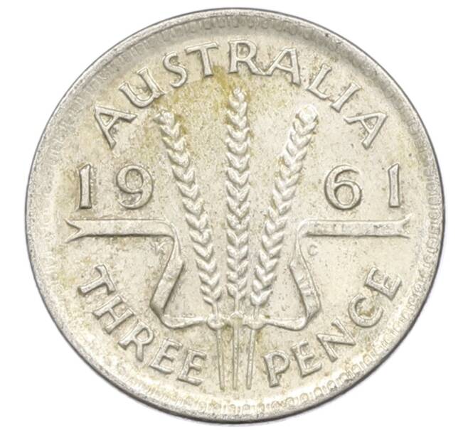 Монета 3 пенса 1961 года Австралия (Артикул: M2-81548) — Фото №1