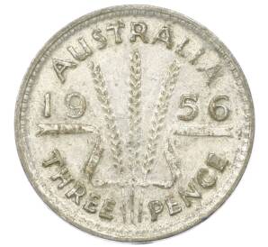 3 пенса 1956 года Австралия — Фото №1