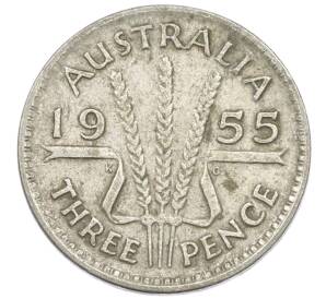 3 пенса 1955 года Австралия