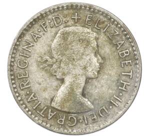 3 пенса 1955 года Австралия