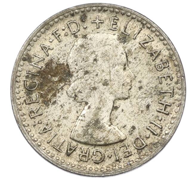 Монета 3 пенса 1960 года Австралия (Артикул: M2-81556) — Фото №2