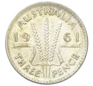 3 пенса 1961 года Австралия — Фото №1