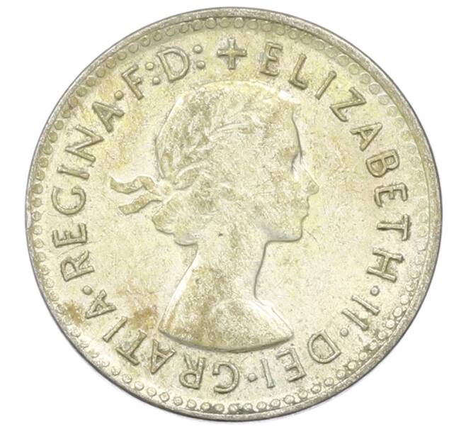 Монета 3 пенса 1961 года Австралия (Артикул: M2-81562) — Фото №2