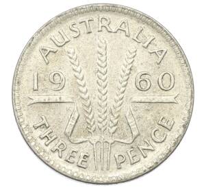 3 пенса 1960 года Австралия — Фото №1