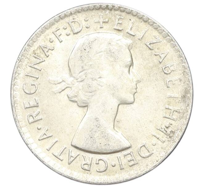 Монета 3 пенса 1963 года Австралия (Артикул: M2-81564) — Фото №2