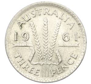 3 пенса 1961 года Австралия — Фото №1