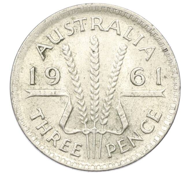 Монета 3 пенса 1961 года Австралия (Артикул: M2-81565) — Фото №1