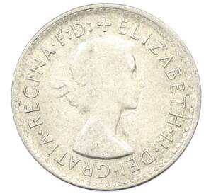 3 пенса 1961 года Австралия — Фото №2