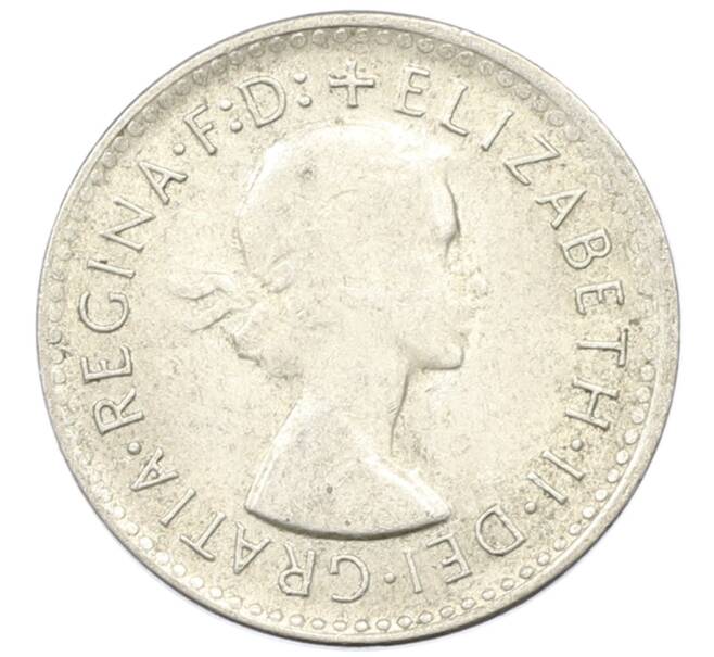 Монета 3 пенса 1961 года Австралия (Артикул: M2-81565) — Фото №2