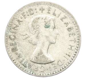 3 пенса 1959 года Австралия — Фото №2