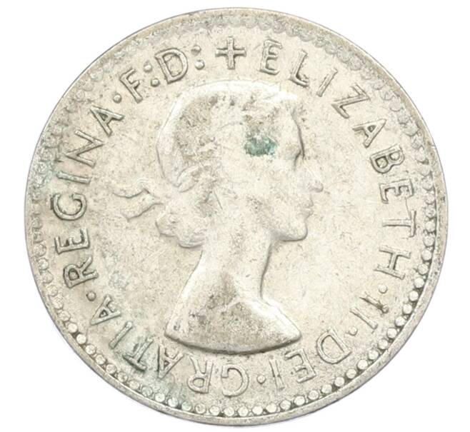 Монета 3 пенса 1959 года Австралия (Артикул: M2-81566) — Фото №2
