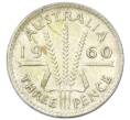Монета 3 пенса 1960 года Австралия (Артикул: M2-81568) — Фото №1