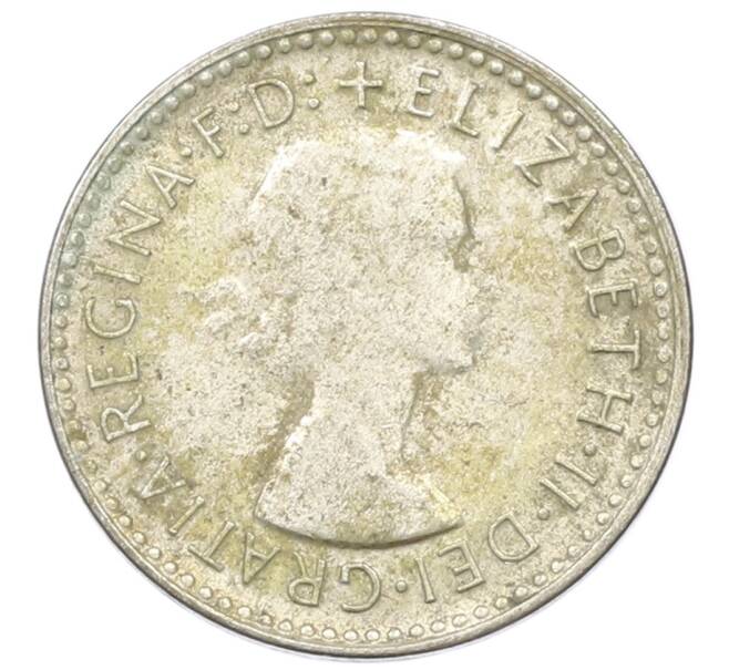 Монета 3 пенса 1960 года Австралия (Артикул: M2-81571) — Фото №2