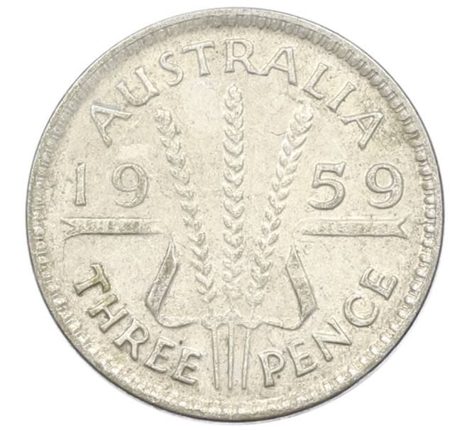 Монета 3 пенса 1959 года Австралия (Артикул: M2-81572) — Фото №1