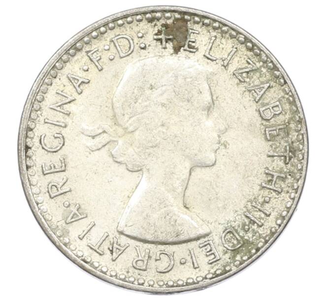 Монета 3 пенса 1960 года Австралия (Артикул: M2-81573) — Фото №2