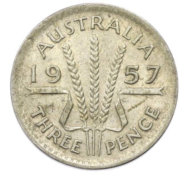 Монета 3 пенса 1957 года Австралия (Артикул: M2-81575) — Фото №1