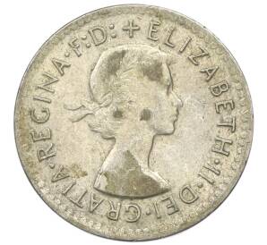 3 пенса 1957 года Австралия