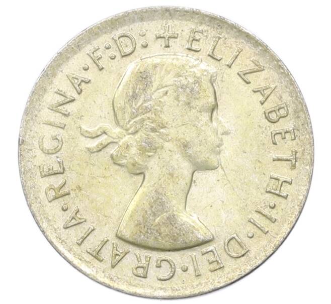 Монета 3 пенса 1963 года Австралия (Артикул: M2-81579) — Фото №2