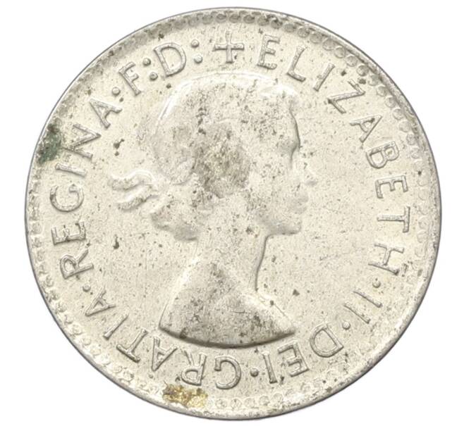 Монета 3 пенса 1964 года Австралия (Артикул: M2-81580) — Фото №2