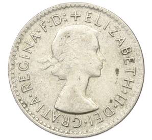 3 пенса 1956 года Австралия