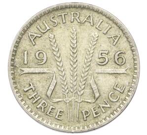 3 пенса 1956 года Австралия
