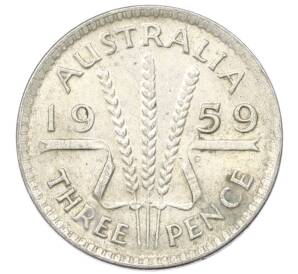 3 пенса 1959 года Австралия