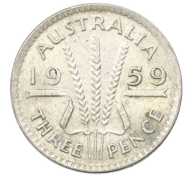 Монета 3 пенса 1959 года Австралия (Артикул: M2-81586) — Фото №1