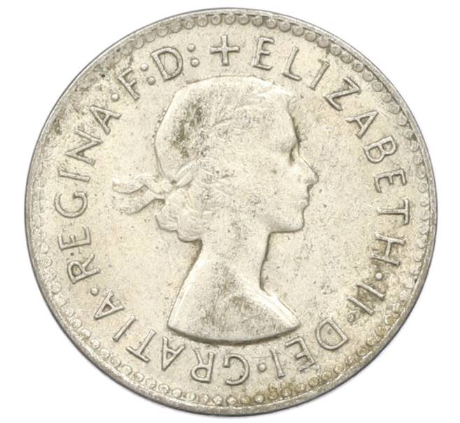 Монета 3 пенса 1959 года Австралия (Артикул: M2-81586) — Фото №2