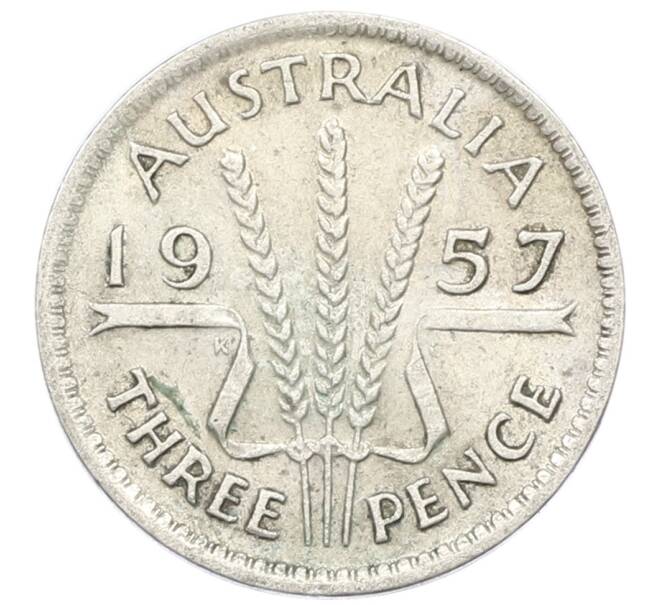 Монета 3 пенса 1957 года Австралия (Артикул: M2-81587) — Фото №1