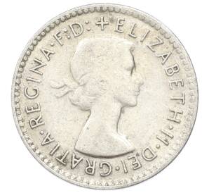 3 пенса 1957 года Австралия