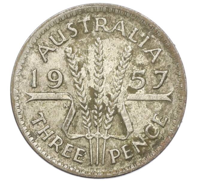 Монета 3 пенса 1957 года Австралия (Артикул: M2-81591) — Фото №1
