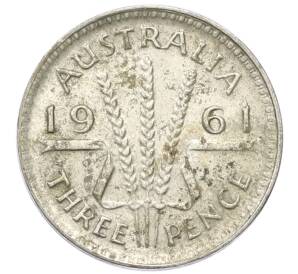 3 пенса 1961 года Австралия — Фото №1