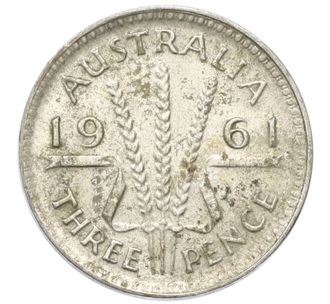 Монета 3 пенса 1961 года Австралия (Артикул: M2-81592) — Фото №1