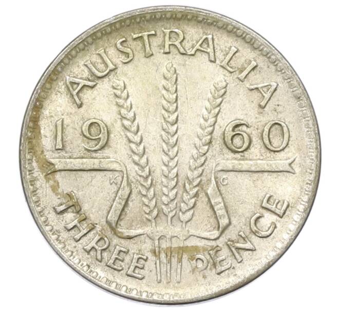 Монета 3 пенса 1960 года Австралия (Артикул: M2-81593) — Фото №1