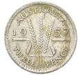 Монета 3 пенса 1957 года Австралия (Артикул: M2-81595) — Фото №1