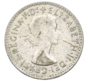 3 пенса 1955 года Австралия